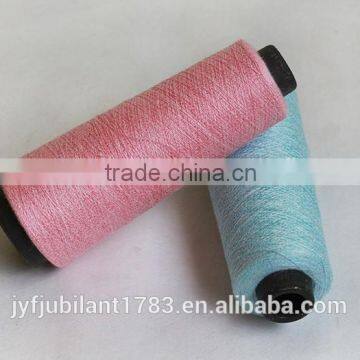 24NM/115%silk 15%flax 35%viscose 35%acrylic blend yarn for warping machine