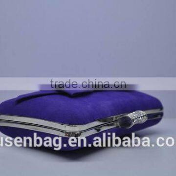 blue evening bag