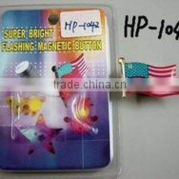 flashing Flag Pin
