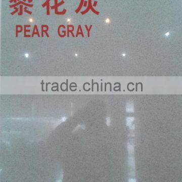 Pear Gray Artificial Marble Surfaces Stone