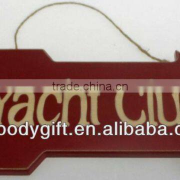 Decoratitive Wooden Hanging Plaque for the Club or Store