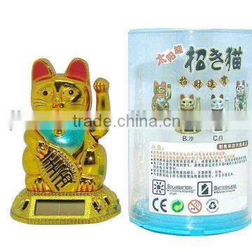 6 inch Solar Lucky Cat