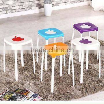 plastic apple stools for india ,high quality stools HYM-1002