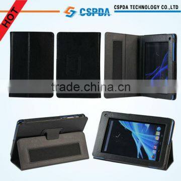 Black Stand Leather Case Cover For Acer Iconia B1-A71 7'' Tablet