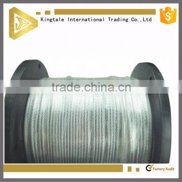 Competitive Price 1x19 8mm 10mm 12mm Galvanized 316 Stainless Steel Wire Cable photo-4