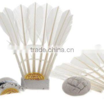 Goose Feather Shuttlecock Badminton For Training