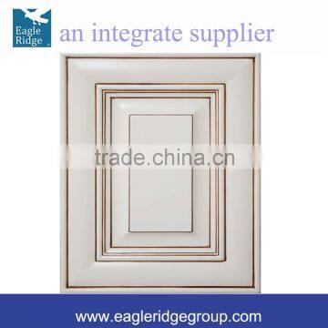 Walnut Wood Antique White KITCHEN CABINETS photo-2