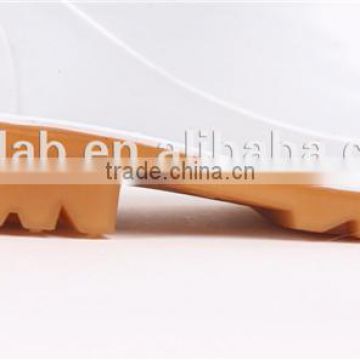 plastic toe cap Cleaning safety boots for water proof and oil proof