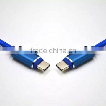 Xinya hot selling high quality fashion blueType-c USB cable for MacBook,Nokia N1