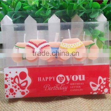 Adult Candles/Sexy Candles/Paraffin Wax Carved Butt Shape Candles