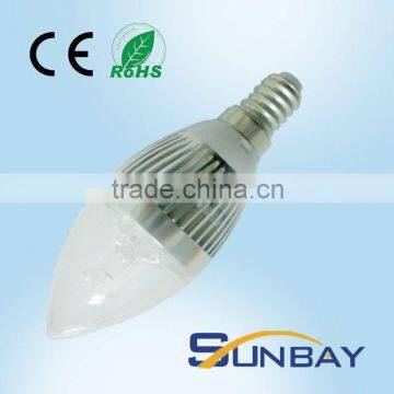 3W e14 Low Voltage Led Candle Bulb