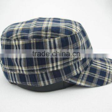Plaid Military Style Caps photo-3