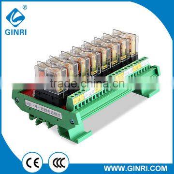 JR-8L1/8 Channel SPDT OMRON Relay Module (PLC Output Amplified Board)