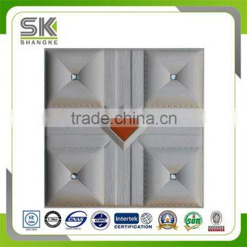 Anteroom Background Wall Decorative 3D Leather Embossed Panel photo-3