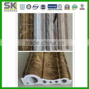 2015 new design PVC marble cornice decorative