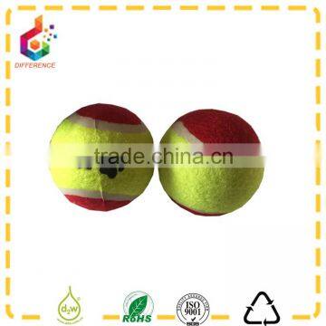 class C yellow and red tennis with doggy paw