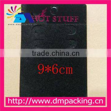 HOT SELL!!!Factory Price Custom Printed Plastic Earring Card With Logo