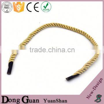 2016 Fashionable Fabric Shoe Laces Custom Elastic Spring Lace Locks Glow in the Dark Factory 10mm Chiffon photo-2