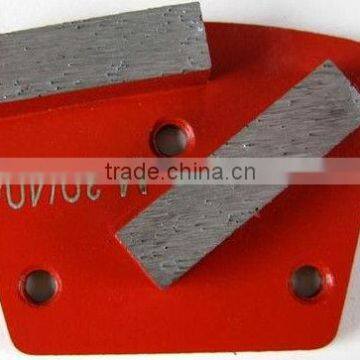 Diamond grinding shoe