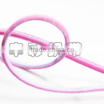 Double color elastic rubber