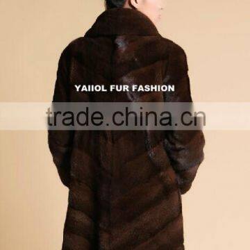 Natural Mink Fur Coat,knitted Mink Fur Coat,mink Fur Coat photo-3
