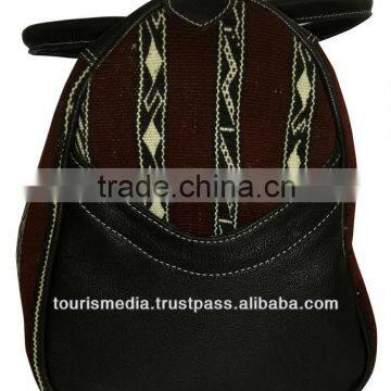 Wholesale Handmade Moroccan Kilim Bags Genuine Leather and Kilim - New Style Kilim Handbagref6 photo-3
