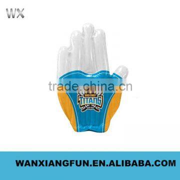 2016 shanghai new design wholesale inflatable gloves advertising inflatable hand