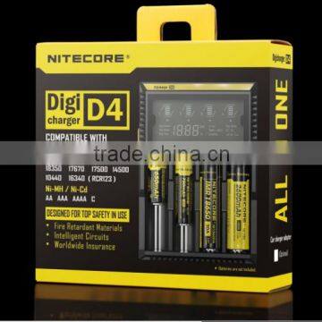 2016 Wholesale Nitecore D4 18650 Li-ion Battery Charger Nitcore Battery Charger