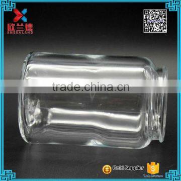 310g Clear Round Bottom Glass Storage Jar for Candy photo-5