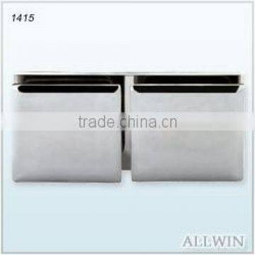 Brass Square Corner 90 Degree Glass Clip