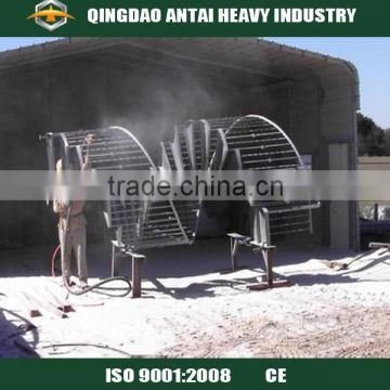 Q26 series blast track machine/sand blasting room