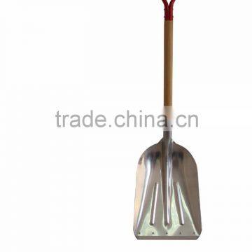 11" Aluminum Snow Shovel With Wooden Handle photo-2