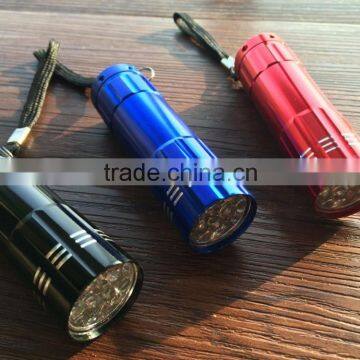 Most popular aluminum promotional Mini led flashlight torch