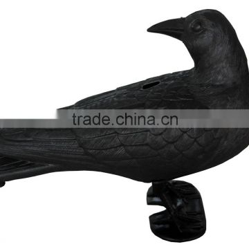 Reverse Crow Decoy Crow Decoy Unflocked Crow Decoy Corbie/ Raven Decoy