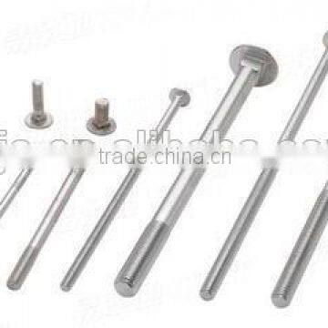 China supply high quality Hardware aluminium steel T head carriage bolt