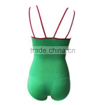 Wholesale Seamless Straps With Rhinstone Open Crotch Tummy Control Fitness Shapewear photo-3