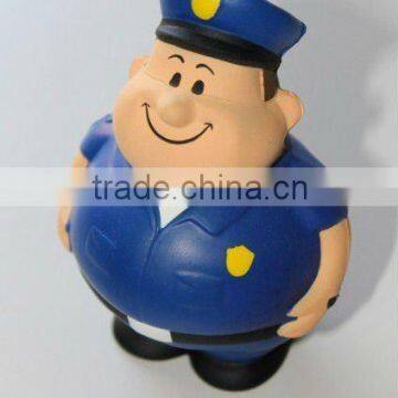 Policeman anti-stress toy