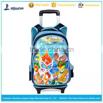 New trolley school bag for school teenagers boys