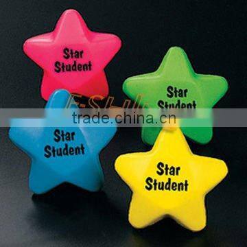 Promotional PU Stress Novelty Ball / Anti Stress Star Balls