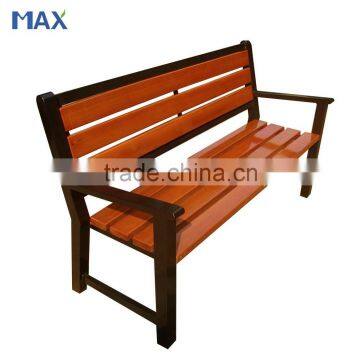 wooden long chair seating seat back park bench prices