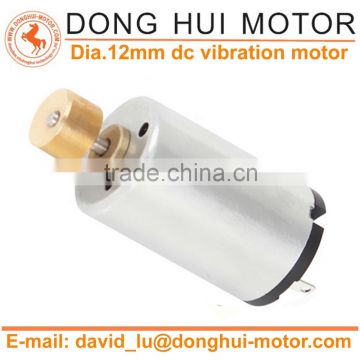 Small Vibration Motor for sex toys, Metal Brush DC Motor RF-1220