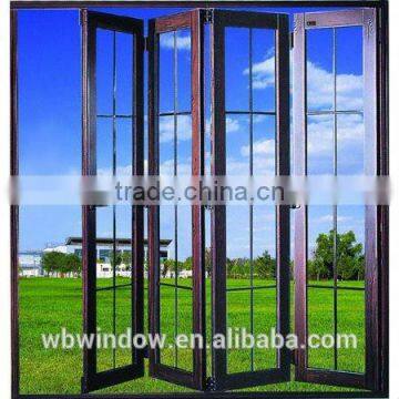 pvc accordion windows and doors for balcony