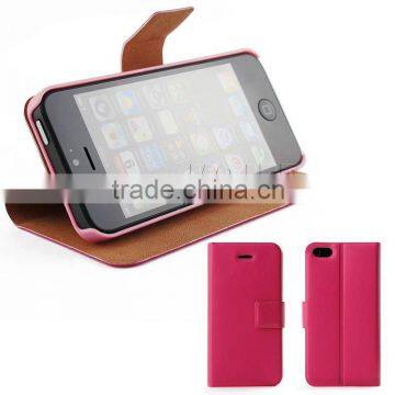 Frequancy express Mobile Phone Flip Case for iPhone 5