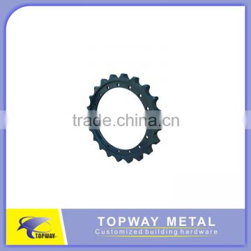 Complex Alloy Steel engineering machine part chain wheel