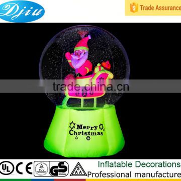 DJ-B-112 outdoor decoration merry christmas inflatable bubble ball person inside