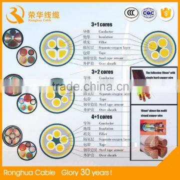Copper core PVC insulated braiding shielded PVC sheathed flexible control cable