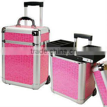 Aluminum Trolley Cosmetic Case (ZYD-HZ610)