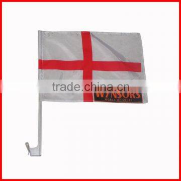 30*45cm England red white car flag