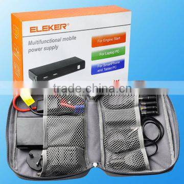 12V to 19V Universal Battery Starter Car Charger on Hot Sale for Start Car and Charge Mobile Laptop With Lighting