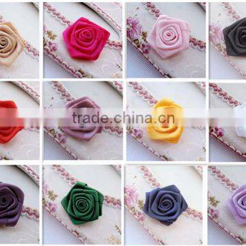 Good quality ribbon flowers making for garment